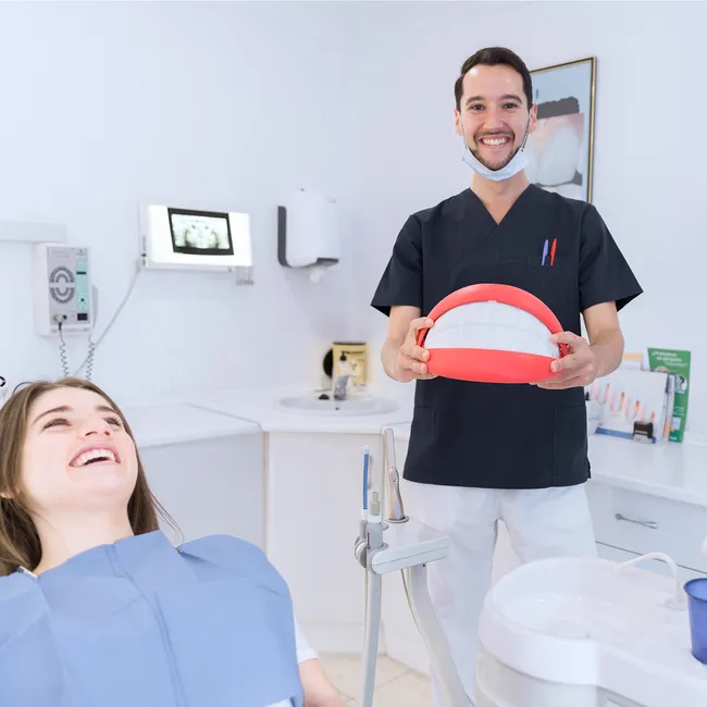 Dental office interior